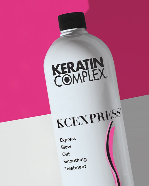 Keratin Complex KCEXPRESS Express Blow Out smoothing treatment bottle, product photo