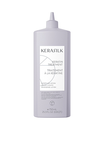 Kerasilk Keratin Treatment Smoothing Lotion bottle, product photo